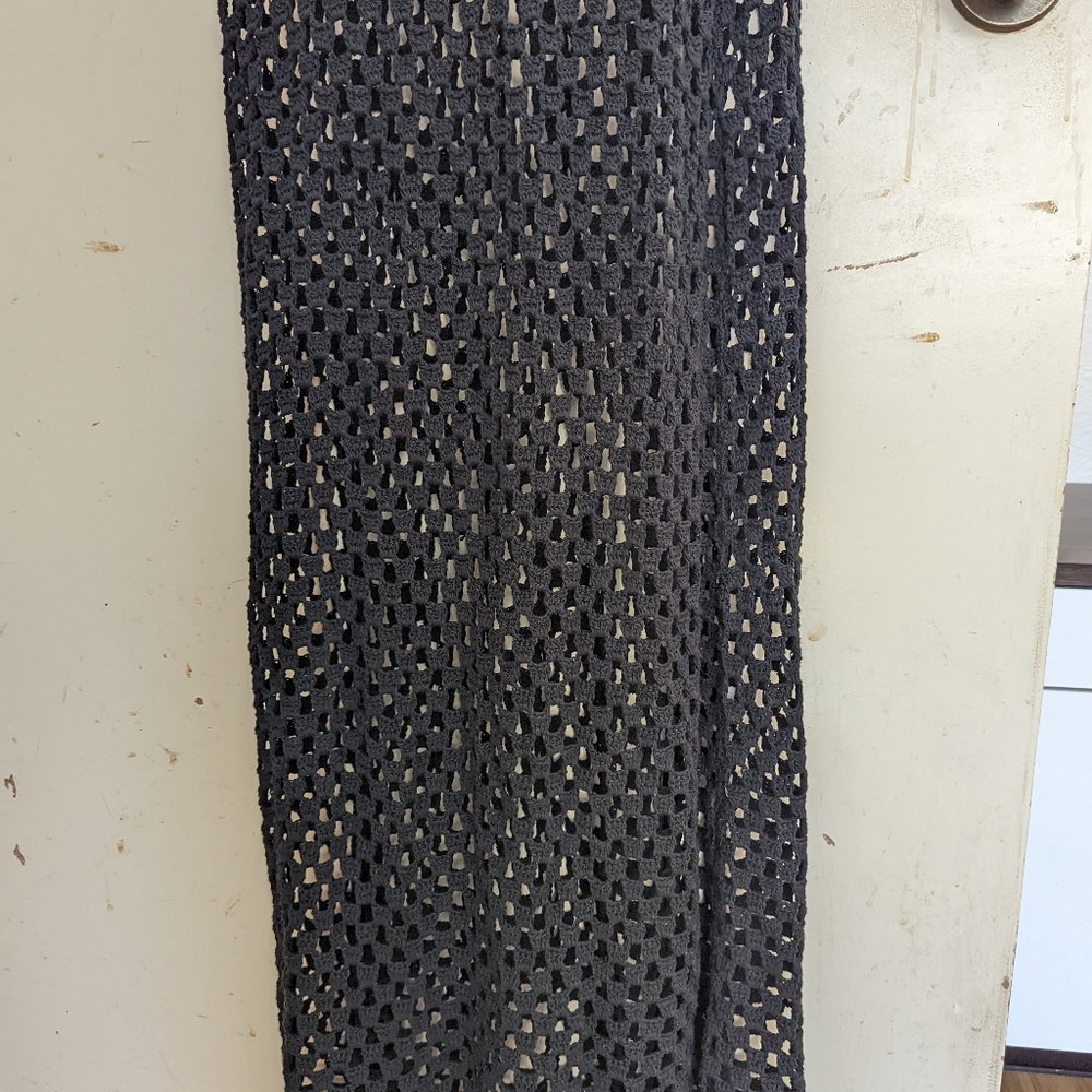 Scotch Soda Black, racerback Maxi dress, size 4 (10-12 women's). - Picture 5 of 6